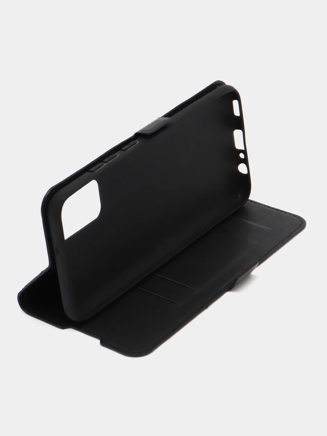 Черный чехол-книжка Samsung M52, M32, S21 Ultra, S21, A01, A02, A20s, A31, A41, A72, A6 Plus