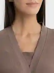 Шоколадный костюм женский  лапша, тройка SHARMIN