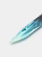 Синий деревянный заточенный Штык-нож М9 Bayonet, Цифровой всплеск, Драгон гласс, Скретч