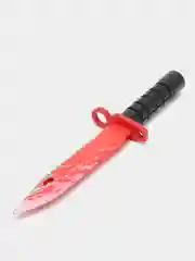 Алый деревянный заточенный Штык-нож М9 Bayonet, Цифровой всплеск, Драгон гласс, Скретч