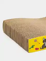 Когтеточка-лежанка для кошек, из гофрокартона