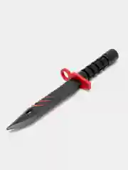 Черный деревянный заточенный Штык-нож М9 Bayonet, Цифровой всплеск, Драгон гласс, Скретч