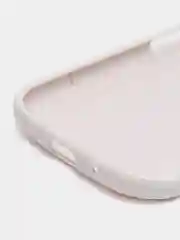 Белый пластиковый чехол налкадка-бампер для Samsung S3 / i9300