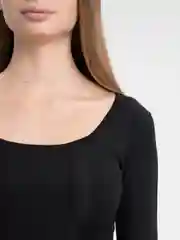 Белый лонгслив с рукавами клеш, топ с длинными рукавами SHARMIN
