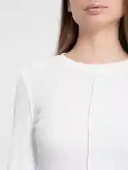 Белый топ с рукавами укороченный, лонгслив, базовый SHARMIN