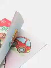Вишнёвый раскраска для малышей, крупный рисунок, с цветными образцами для раскрашивания. Формат А5