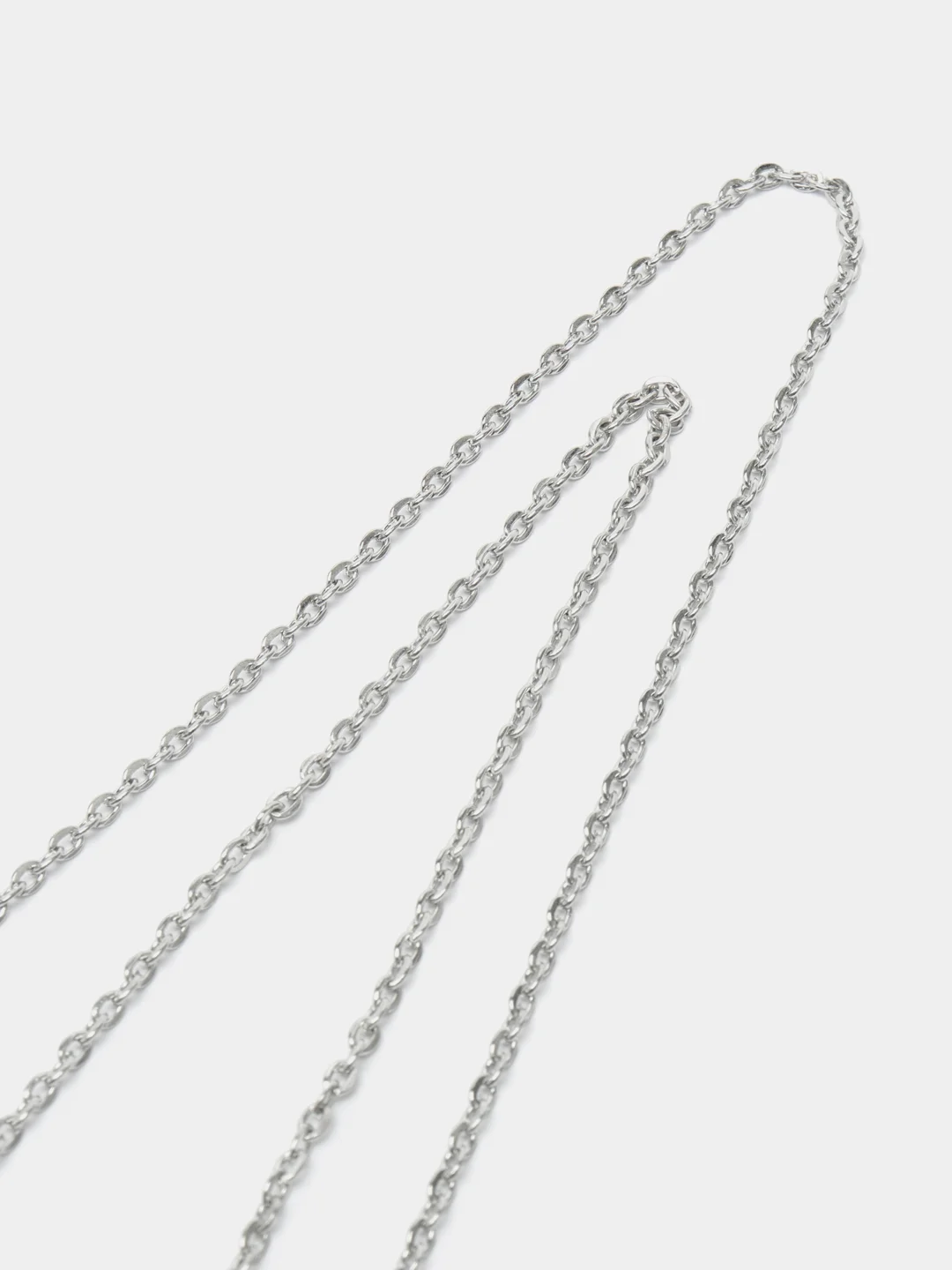Серебряный цепочка для изготовления украшений, якорное плетение, цепь