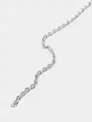 Серебряный цепочка для изготовления украшений, якорное плетение, цепь