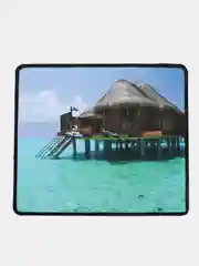 Багровый коврик для мыши 29х25см