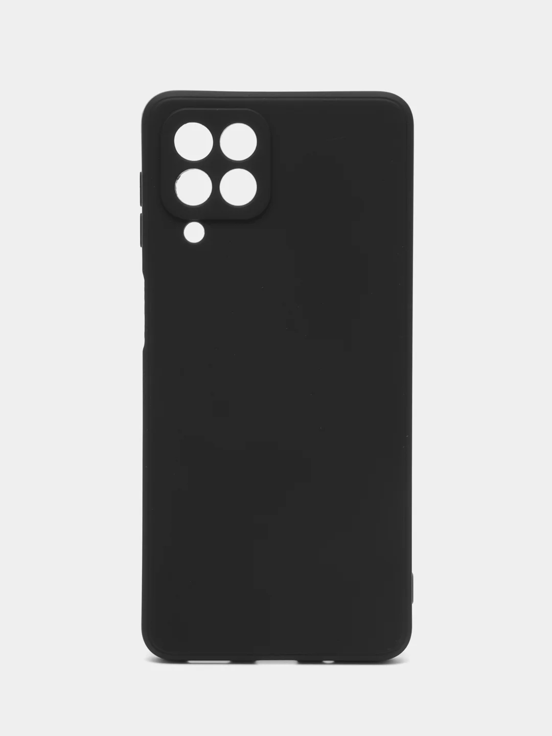 Черный чехол для Samsung M53 5G (Самсунг М53), с защитой камеры