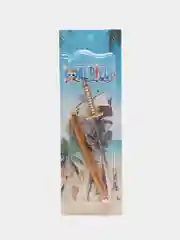 Золотой брелок японский "Сандай Китсу Катана меч", по мотивам аниме