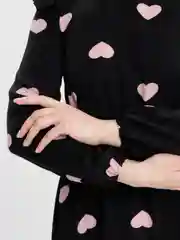 Коралловый меланж платье с рисунком "Tiffan"