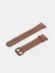 Коричневый ремешок силиконовый для Xiaomi Mi Band 7 Pro