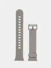 Серый ремешок силиконовый для Xiaomi Mi Band 7 Pro