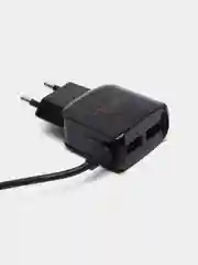 Черный сетевое зарядное устройство/Type-C/2.4A/+2 USB/блок питания для телефона