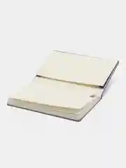 Блокнот А5 130х210мм, BRAUBERG ULTRA, балакрон, 80г/м2, 96л, клетка, серый, 113036