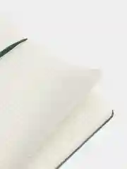 Блокнот А5 130х210мм, BRAUBERG ULTRA, балакрон, 80г/м2, 96л, клетка, темно-зеленый, 113035