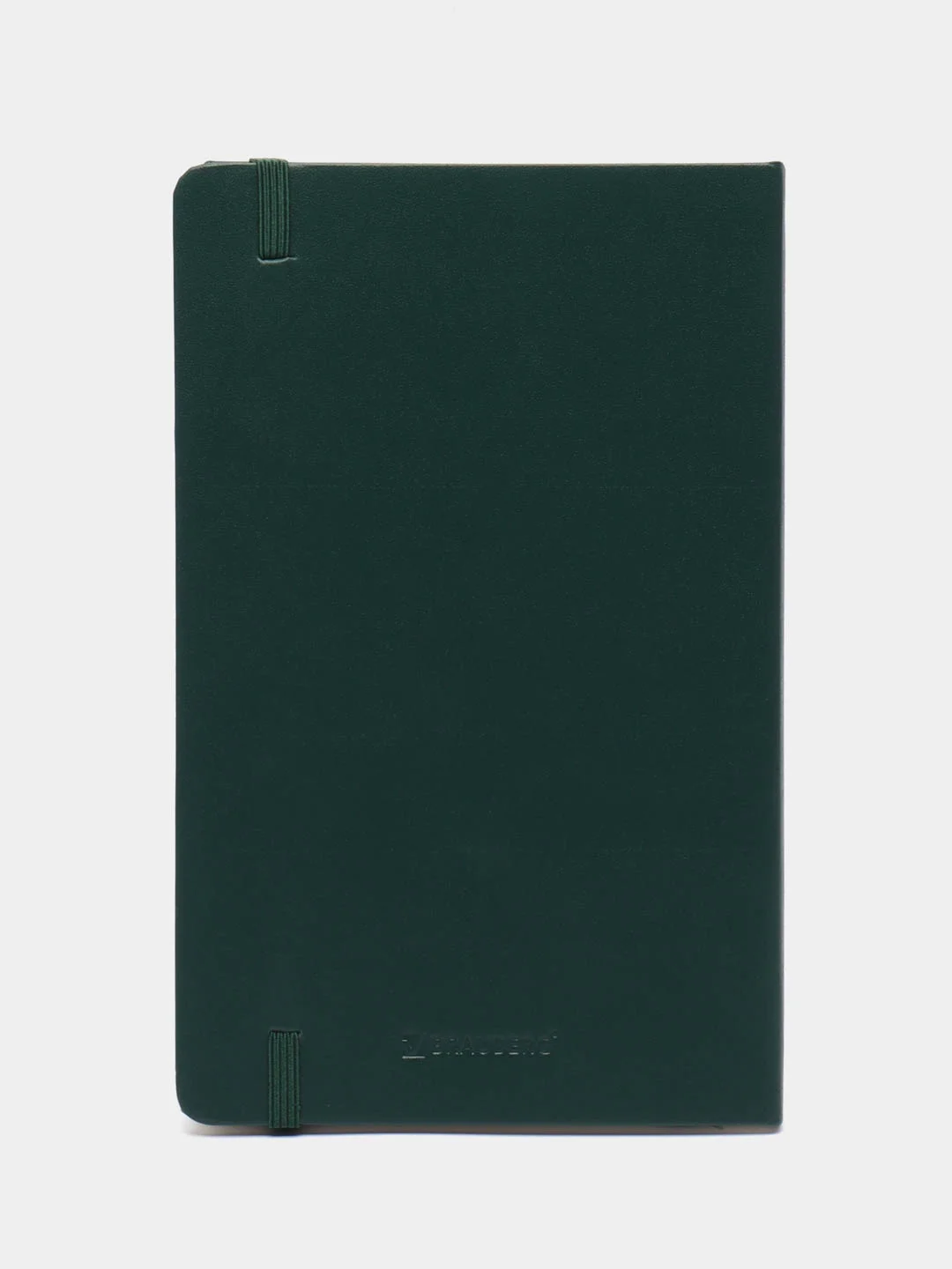 Блокнот А5 130х210мм, BRAUBERG ULTRA, балакрон, 80г/м2, 96л, клетка, темно-зеленый, 113035
