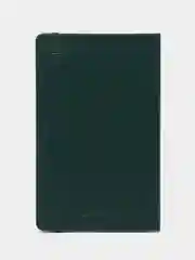 Блокнот А5 130х210мм, BRAUBERG ULTRA, балакрон, 80г/м2, 96л, клетка, темно-зеленый, 113035