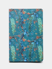 Ежедневник недатированный BRAUBERG VISTA Peacocks, А5, под кожу, 138 х 213 мм, 136 листов
