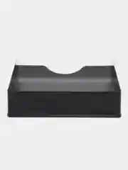 Лоток для бумаг BRAUBERG ORIGINAL, горизонтальный, черный, 315 х 250 х 60 мм, 238104
