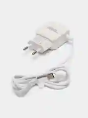 Белый сетевое зарядное устройство/Type-C/2.4A/+2 USB/блок питания для телефона