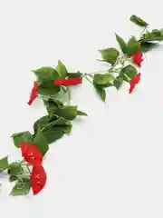 Красный искусственные цветы: лиана, лоза цветущая, петуния