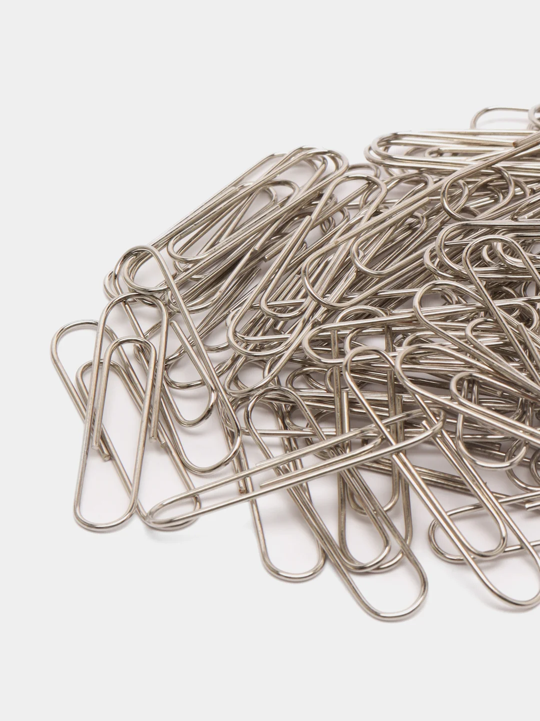 Скрепки BRAUBERG, 33 мм, никелированные, 100 шт., в картонной коробке, 270443