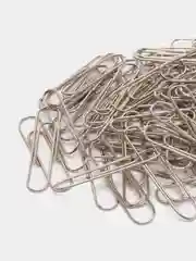Скрепки BRAUBERG, 33 мм, никелированные, 100 шт., в картонной коробке, 270443