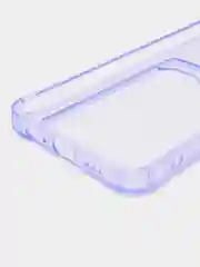 Лавандовый чехол OPPO A16, A17, Realme C30, C31, Realme C33, C35 противоударный с каманом под карту