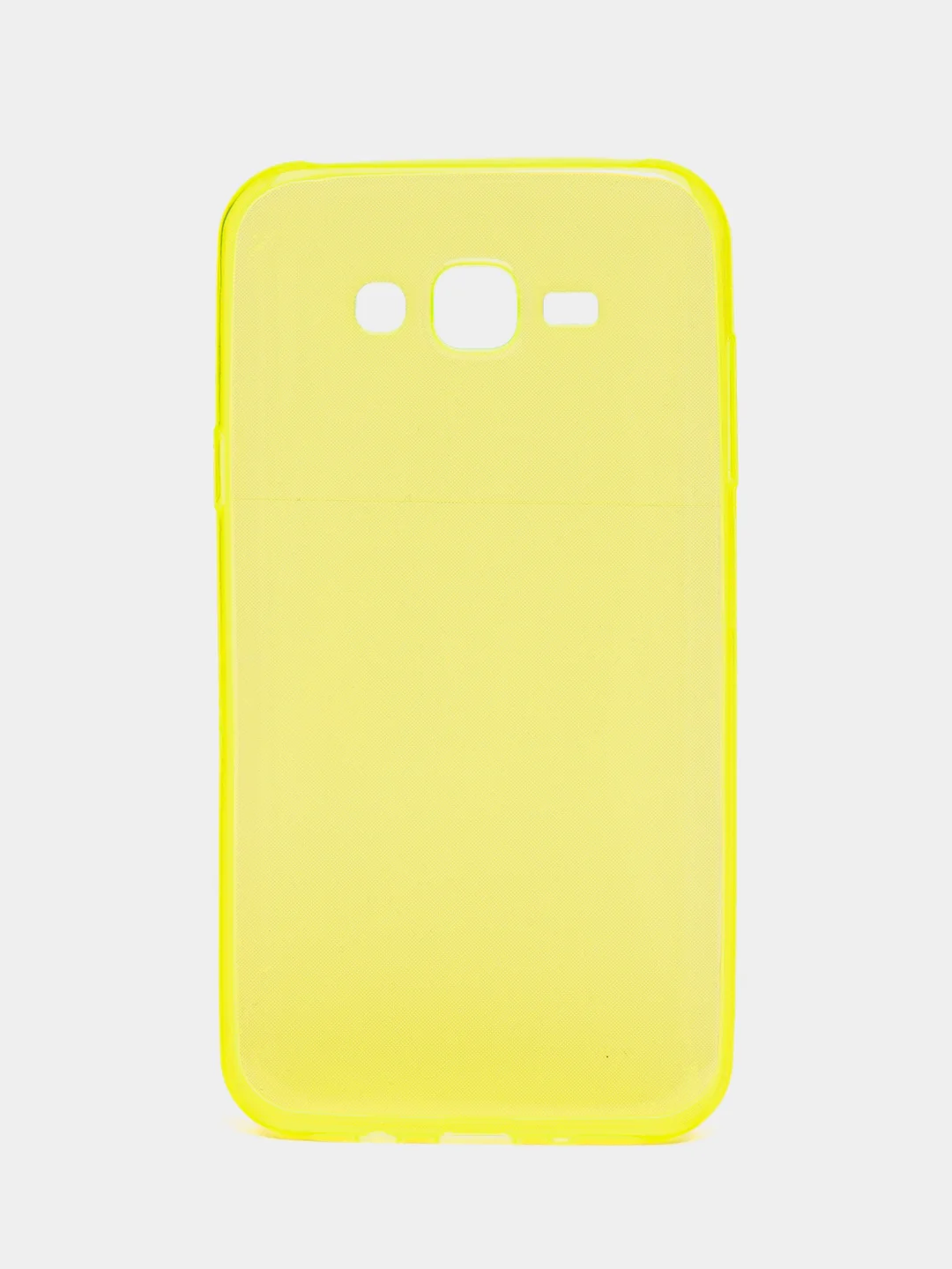 Лимонный силиконовый чехол на Samsung Galaxy J7