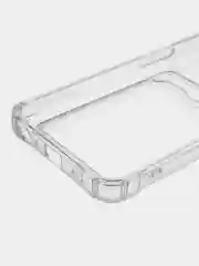 Прозрачный чехол OPPO A16, A17, Realme C30, C31, Realme C33, C35 противоударный с каманом под карту