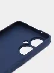 Темно-синий силиконовый чехол для Tecno Camon 19 / 19 Pro (Техно Камон 19 / 19 Про), прозрачный