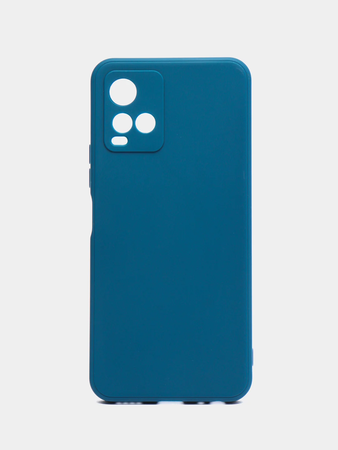 Синий чехол для Vivo Y33s, Y21 2021 (Виво у33С, у21 2021), силиконовый