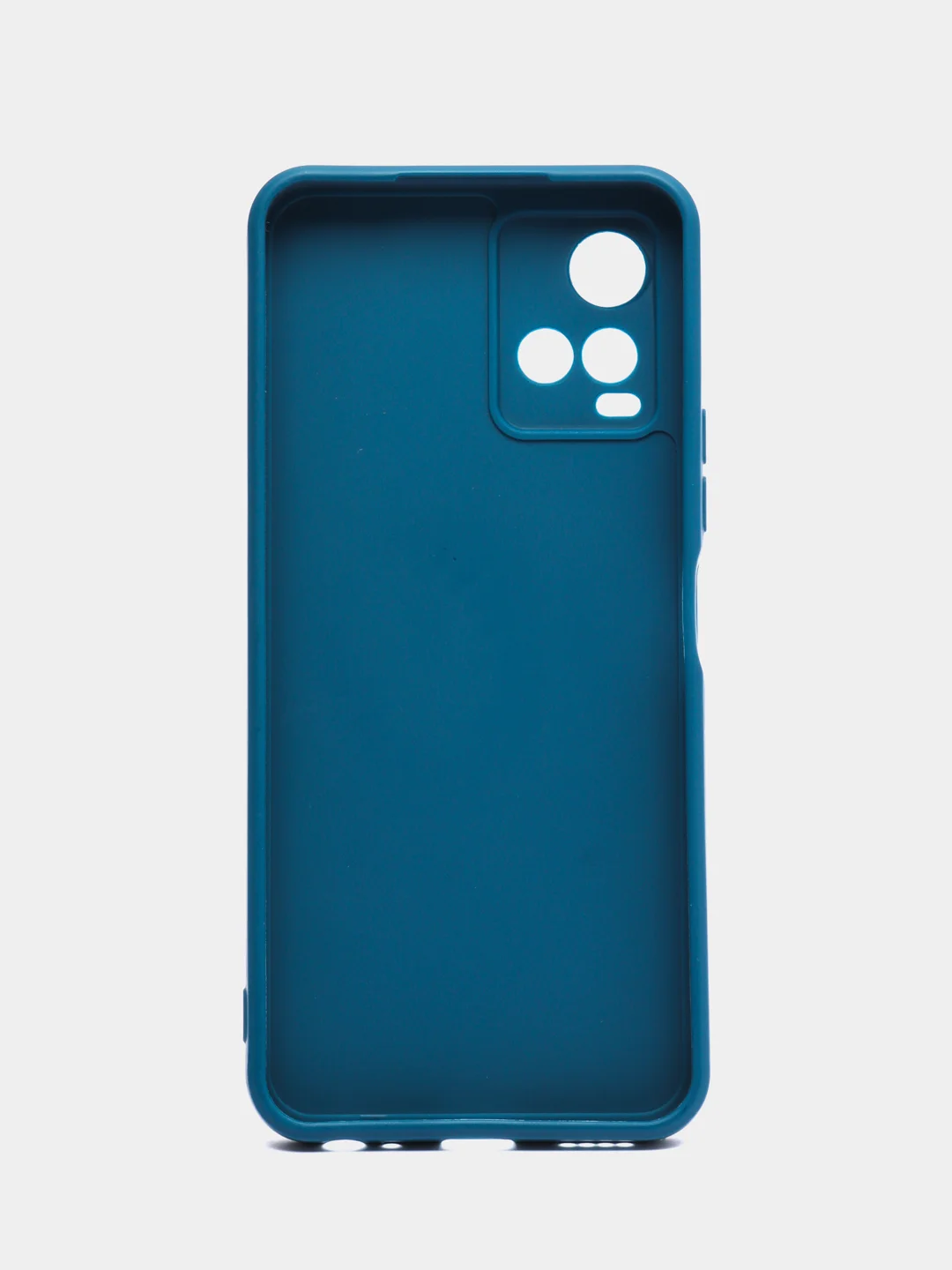 Синий чехол для Vivo Y33s, Y21 2021 (Виво у33С, у21 2021), силиконовый