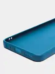 Синий чехол для Vivo Y33s, Y21 2021 (Виво у33С, у21 2021), силиконовый
