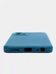 Синий чехол для Vivo Y33s, Y21 2021 (Виво у33С, у21 2021), силиконовый