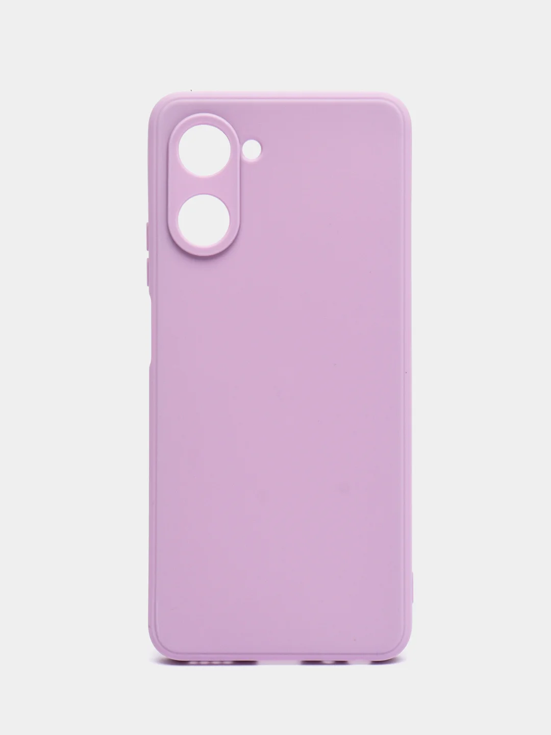 Лавандовый чехол для Realme 10 Pro (Реалми 10 Про) силиконовый, цветной, матовый