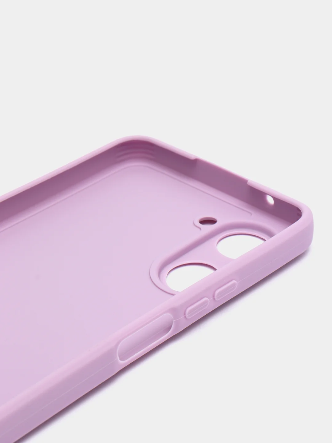 Лавандовый чехол для Realme 10 Pro (Реалми 10 Про) силиконовый, цветной, матовый
