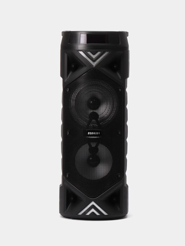 Беспроводная портативная музыкальная bluetooth колонка ZQS 6201/3 с подсветкой