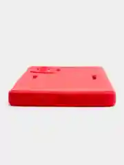 Красный чехол для Xiaomi Poco F4 GT (Поко Ф4 Джити) силиконовый, черный, матовый, с защитой камеры