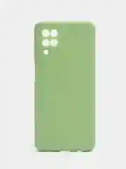 Зеленый чехол силиконовый для Samsung Galaxy A12 / M12 ( Самсунг А12 / М12)