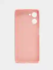Пудровый чехол для Realme 10 Pro (Реалми 10 Про) силиконовый, цветной, матовый