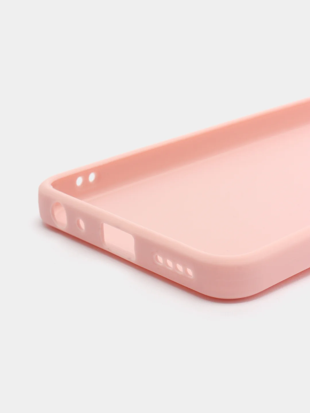Пудровый чехол для Realme 10 Pro (Реалми 10 Про) силиконовый, цветной, матовый