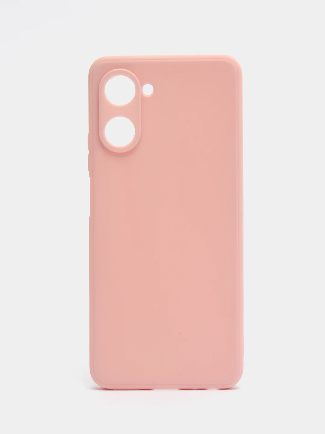 Пудровый чехол для Realme 10 Pro (Реалми 10 Про) силиконовый, цветной, матовый