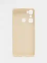 Молочный чехол Infinix HOT 20i (Хот 20 ай), прозрачный, силиконовый