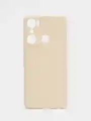 Молочный чехол Infinix HOT 20i (Хот 20 ай), прозрачный, силиконовый