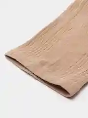 Бежевый колготки детские, хлопковые, однотонные