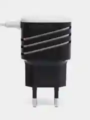 Черный зарядное устройство/lightning/2.1А/+1 USB/блок питания для телефона
