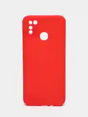 Красный чехол для Infinix Hot 10 Lite (Инфиникс Хот 10 Лайт), силиконовый